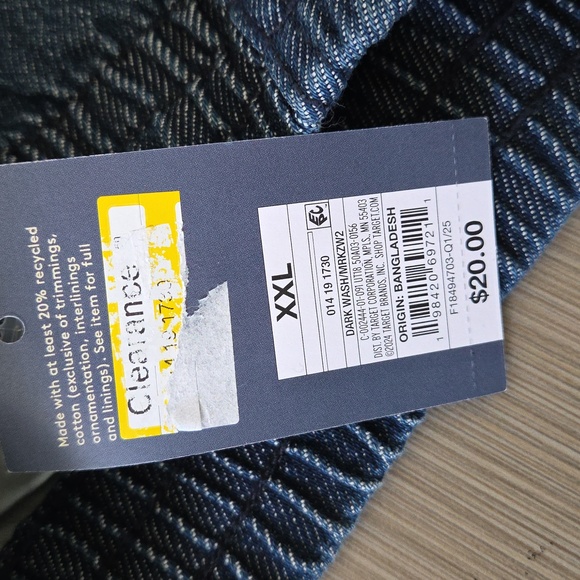 Universal Thread Dark Blue Jean Shorts NWT - Picture 6 of 12